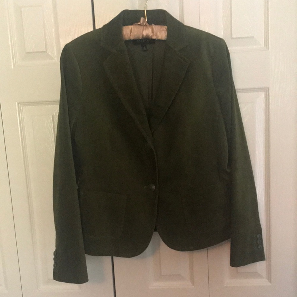 Fall suede jacket.